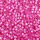 Miyuki delica Beads 11/0 - Duracoat semi frosted silverlined dyed pink parfait DB-2174